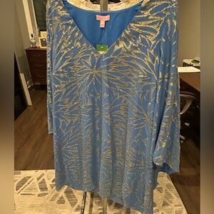 Lilly Pulitzer silk caftan. New with tags.